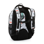 Obrázok z Bagmaster SUPERNOVA 21 A študentský batoh - svetlý biely 34 l