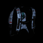 Obrázok z Bagmaster SUPERNOVA 21 A študentský batoh - svetlý biely 34 l