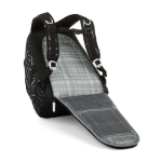 Obrázok z Bagmaster DIGITAL 23 A studentský batoh - černo bílý Černá 34 l