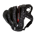 Obrázok z Bagmaster DIGITAL 23 A studentský batoh - černo bílý Černá 34 l