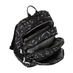 Obrázok z Bagmaster DIGITAL 23 A studentský batoh - černo bílý Černá 34 l