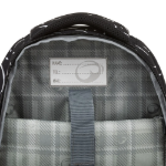 Obrázok z Bagmaster DIGITAL 23 A studentský batoh - černo bílý Černá 34 l