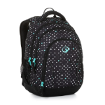 Obrázok z Bagmaster SUPERNOVA 23 A študentský batoh - black turquoise black 34 l