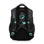 Obrázok z Bagmaster SUPERNOVA 23 A študentský batoh - black turquoise black 34 l