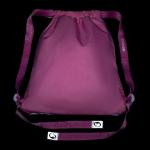 Obrázok z Bagmaster Bag LUMI 23 B školský vak na prezúvky / vak na cvičky - flower fairy blue 1,5 l