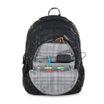 Obrázok z Bagmaster DIGITAL 24 B studentský batoh – černý Černá 34 l