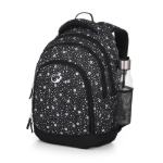 Obrázok z Bagmaster SUPERNOVA 24 A studentský batoh – černo-bílý Černá 34 l