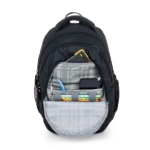 Obrázok z Bagmaster ENERGY 25 A studentský batoh – černý Černá 34 l