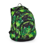 Obrázok z Bagmaster LINCOLN 25 A studentský batoh – zeleno-černý Zelená 40 l