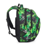 Obrázok z Bagmaster LINCOLN 25 A studentský batoh – zeleno-černý Zelená 40 l