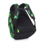 Obrázok z Bagmaster LINCOLN 25 A studentský batoh – zeleno-černý Zelená 40 l