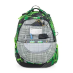 Obrázok z Bagmaster LINCOLN 25 A studentský batoh – zeleno-černý Zelená 40 l