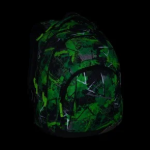 Obrázok z Bagmaster LINCOLN 25 A studentský batoh – zeleno-černý Zelená 40 l