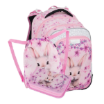 Obrázok z Bagmaster LUMI 25 A malý školní set pro prvňáčky – králíček Růžová 23 l