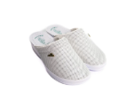 Obrázok z Dámské zdravotní pantofle na klínku v bílé barvě