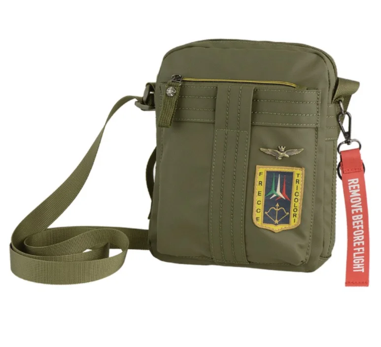 Taška krížová Aeronautica Militare Frecce AM-341-33 zelená 2 L