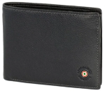 Obrázok z Peňaženka Aeronautica Militare Plate AM-132-01 black