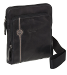 Obrázok z Kožená crossbody taška BHPC Explore S BH-380-01 black 2 L