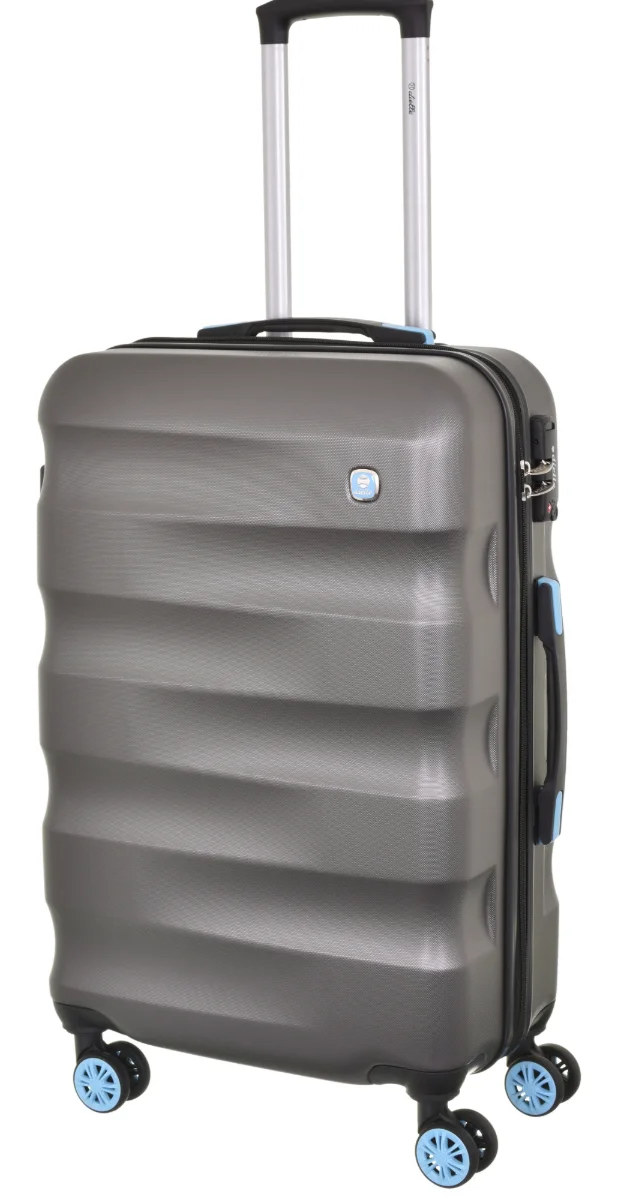 Cestovný kufor Dielle Wave 4W M 150-60-23 antracit 54 L