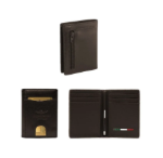 Obrázok z Peňaženka Aeronautica Militare Target clip AM-174-25 hnedá