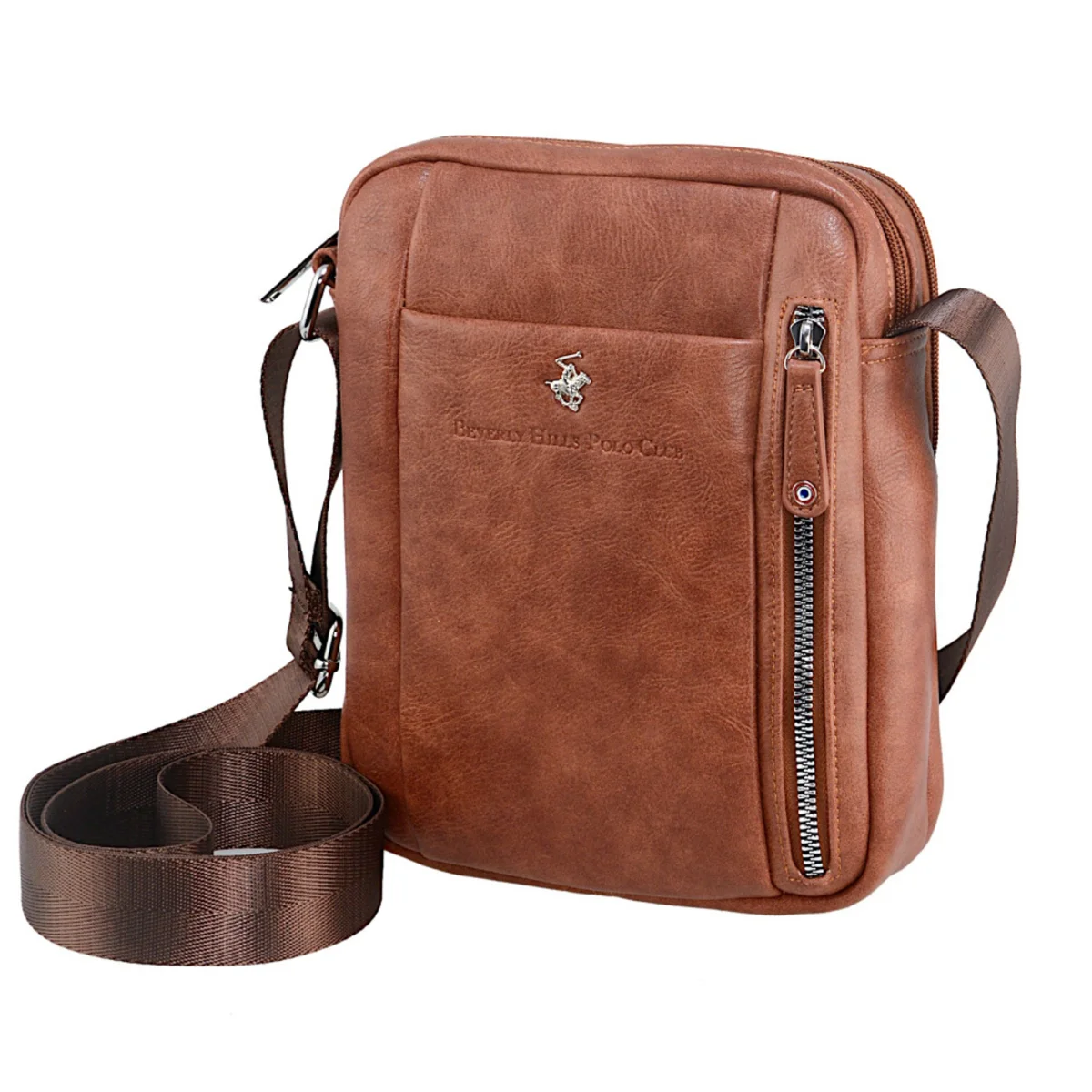 Crossbody taška BHPC BH-8450-65 hnedá 3 L