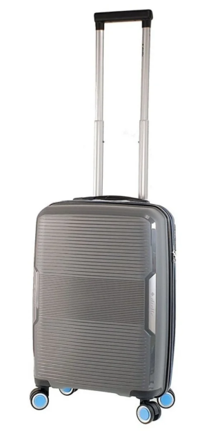 Obrázok z Cestovní kufr Dielle 4W S PP 180-55-23 antracitová 33 L