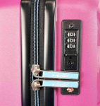 Obrázok z Cestovní kufr Dielle 4W S PP 180-55-30 růžová 33 L