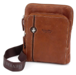 Obrázok z Kožená crossbody taška BHPC Explore S BH-380-75 tabak 2 L