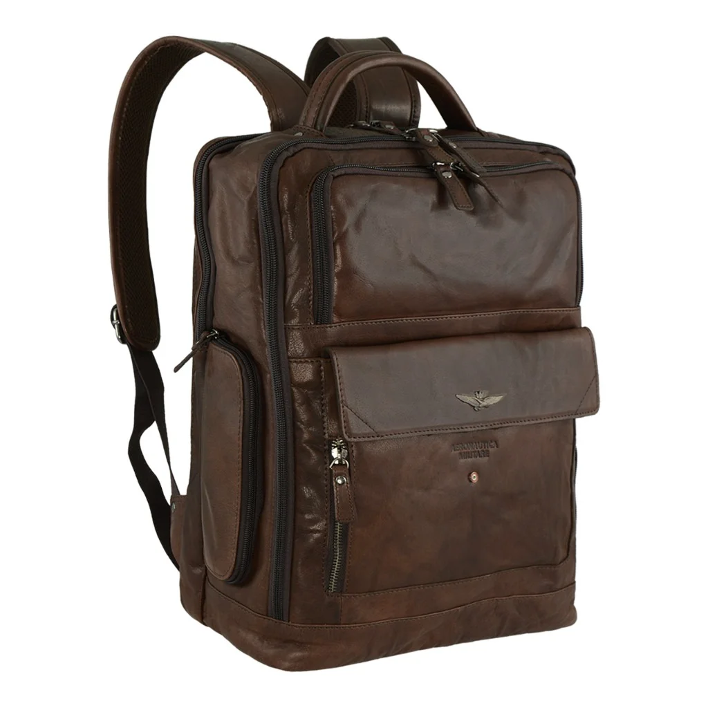 Batoh Aeronautica Militare Vintage AM-305-25 brown 18 L