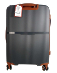 Obrázok z Cestovní kufr Dielle L PP STRIPE 190-76-23 antracitová 114 L