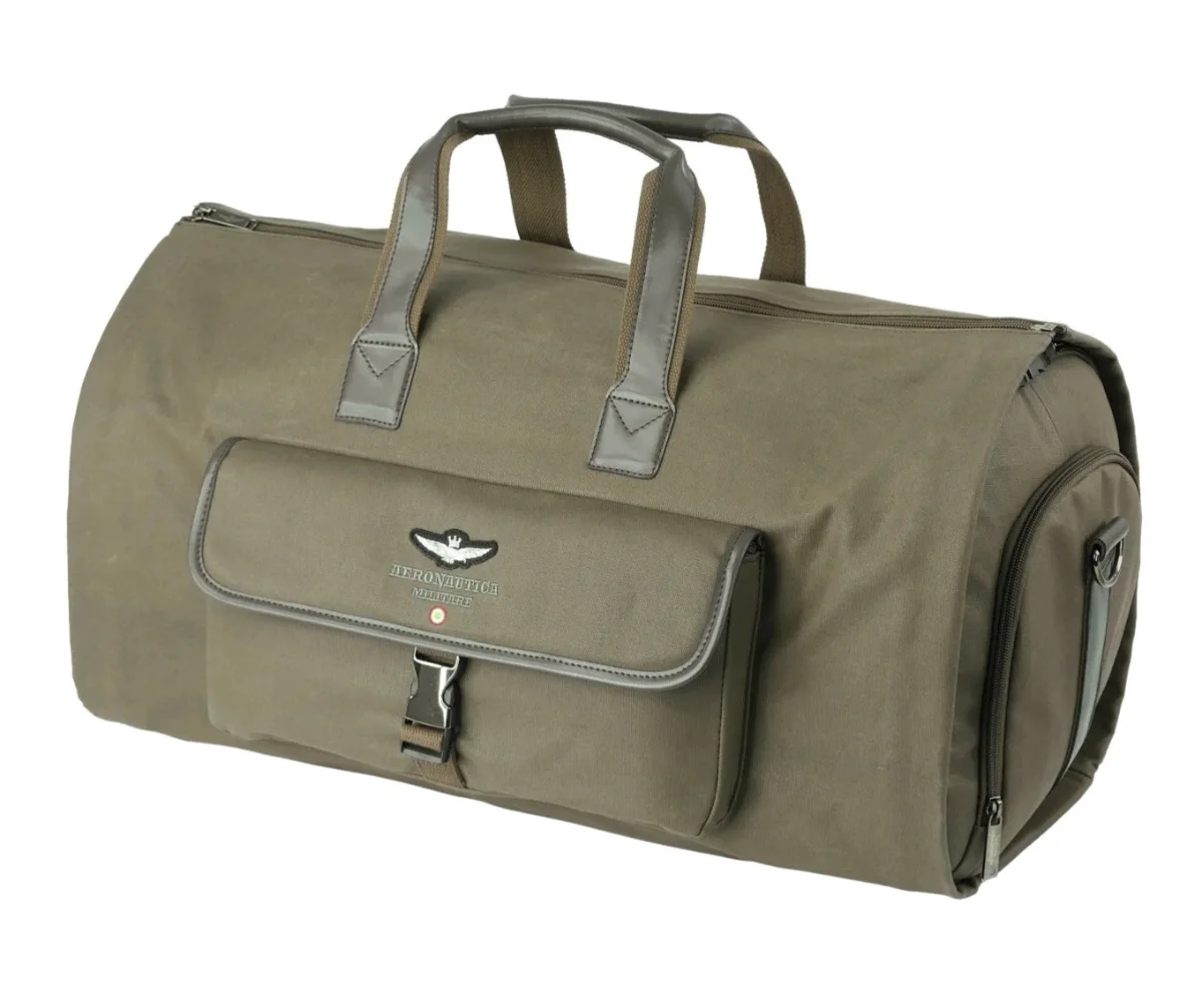 Cestovní taška na oděv Aeronautica Militare New city AM-545-33 zelená 55 L