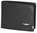 Obrázok z Peňaženka Aeronautica Militare Flag AM-103-01 black