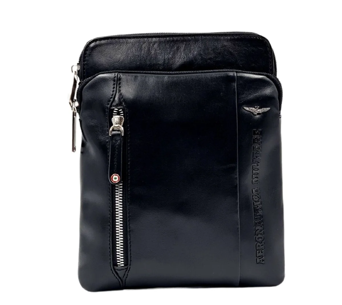 Taška cez rameno Aeronautica Militare Thunder S AM-460-01 black 2 L