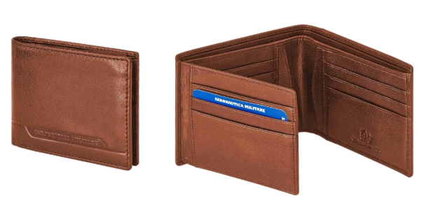 Obrázok z Peněženka Aeronautica Militare Moon AM-232-65 hnědá