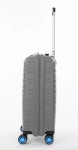Obrázok z Cestovní kufr Dielle 4W S PP 100-55-23 antracitová 38 L