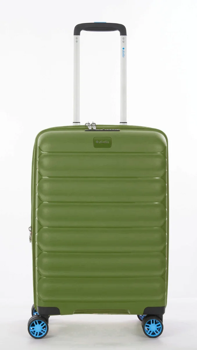 Cestovní kufr Dielle 4W S PP 100-55-33 zelená 38 L