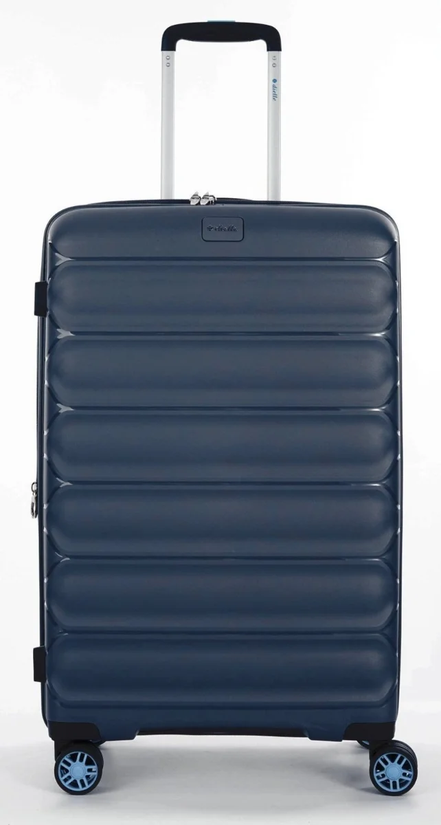 Cestovní kufr Dielle 4W L PP 100-76-05 modrá 114 L