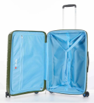 Obrázok z Cestovní kufr Dielle 4W L PP 100-76-33 zelená 114 L