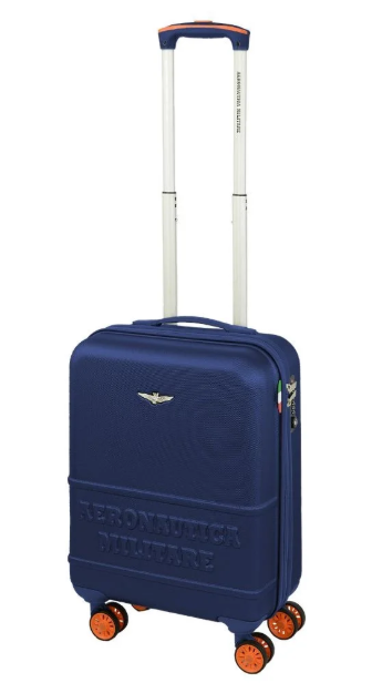 Obrázok z Cestovní kufr Aeronautica Militare Force S AM-220-55-05 modrá 38 L