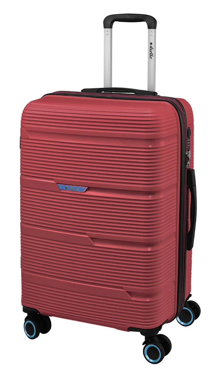 Cestovný kufor Dielle 4W M PP 170-60-12 burgundy 66 L