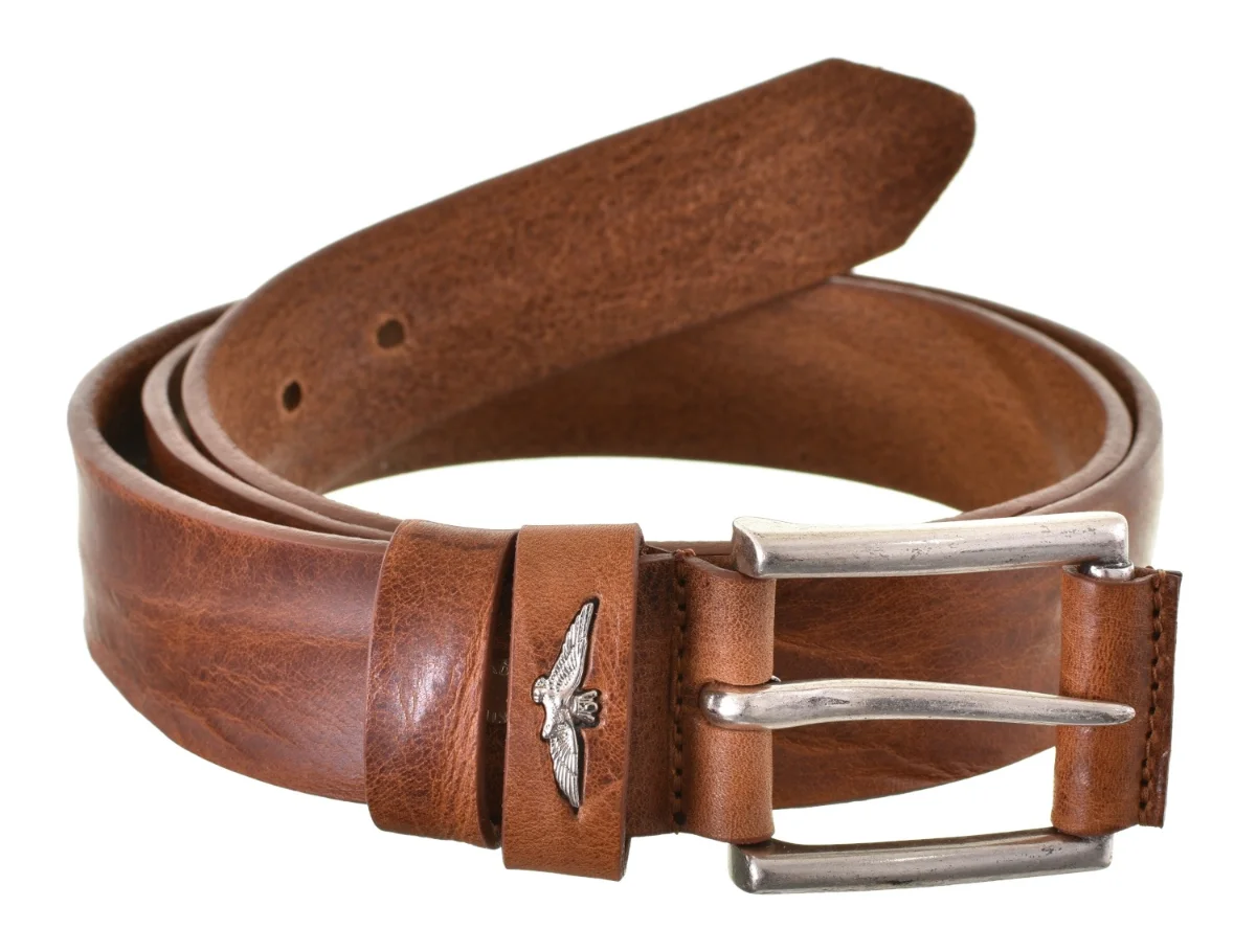 Opasek Aeronautica Militare 120 AM-412B-65 hnědá