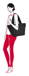 Obrázok z Reisenthel Shopper M Black 15 L