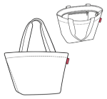 Obrázok z Reisenthel Shopper M Black 15 L