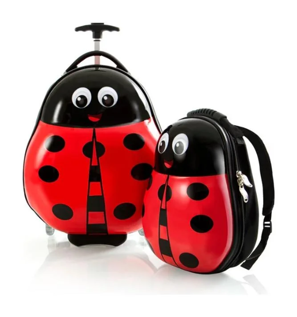 Obrázok z Heys Travel Tots Sada batohu a kufra Lady Bug Kufrík: 19 l / batoh: 4 l
