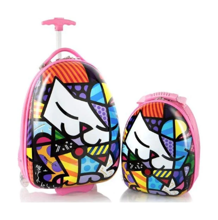 Obrázok z Heys Britto Kitty - sada kufra a batohu kufor: 19 l / batoh: 5 l