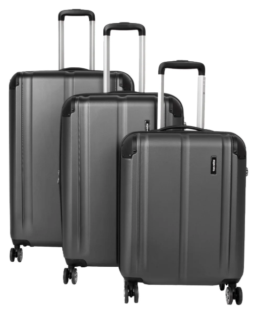 Obrázok z Travelite City 4w S,M,L Anthracite S: 40 l  / M: 78/86 l  / L: 113/124 L