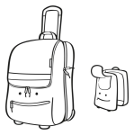 Obrázok z Reisenthel Trolley XS Kids Cats and dogs mint 12 L