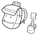 Obrázok z Batoh Reisenthel Kids Cats and dogs mint 5 L