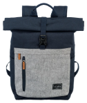 Obrázok z Batoh Travelite Basics Roll-up Navy/Grey 35 L