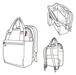 Obrázok z Reisenthel Allrounder R Black 12 L